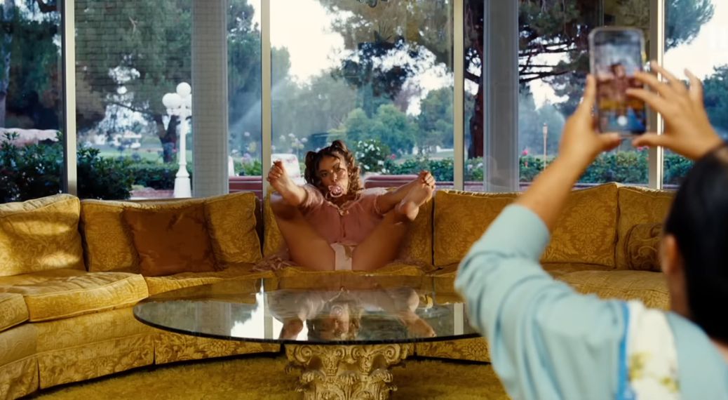 Sydney Sweeney’s Cassie in controversial baby pose photoshoot