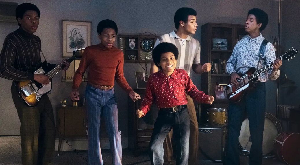 The Jackson 5 in 'Michael'.