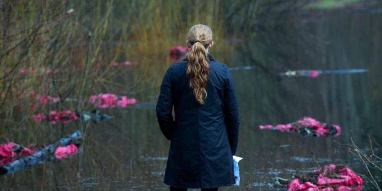 Mireille Enos in The Killing