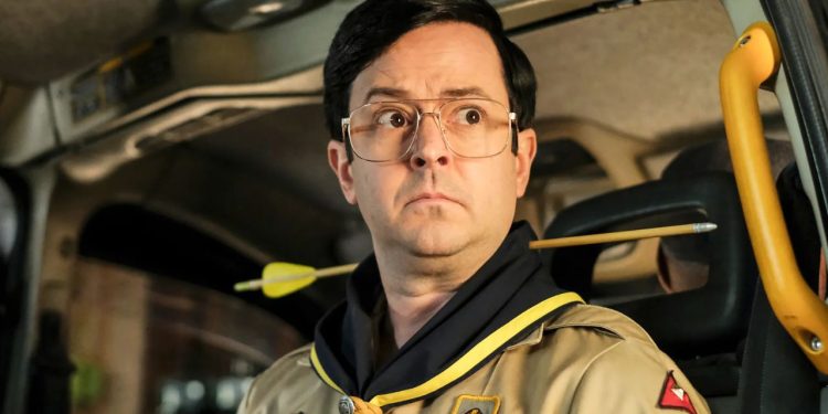 Richie Moriarty as Pete on 'Ghosts'.
