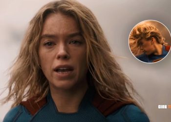 Milly Alcock as Kara Zor-El aka Supergirl in DC Studios' Supergirl movie, wearing the iconic blue-and-red suit in a promotional still ahead of the 2026 release.