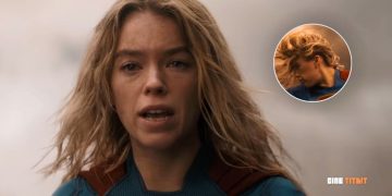 Milly Alcock as Kara Zor-El aka Supergirl in DC Studios' Supergirl movie, wearing the iconic blue-and-red suit in a promotional still ahead of the 2026 release.