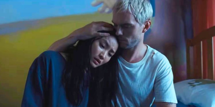 Nicholas Hoult and Anna Sawai